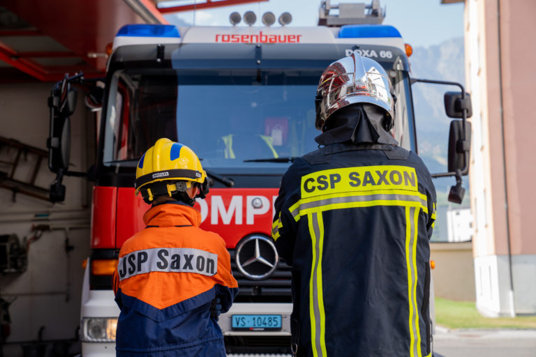 Jeunes sapeurs-pompiers de Saxon